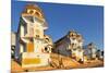 Ghats at Holy Pushkar Lake and Old Rajput Palaces, Pushkar, Rajasthan, India, Asia-Godong-Mounted Photographic Print