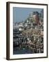 Ghats on the River Ganges, Varanasi, Uttar Pradesh State, India-Woolfitt Adam-Framed Photographic Print