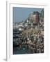 Ghats on the River Ganges, Varanasi, Uttar Pradesh State, India-Woolfitt Adam-Framed Photographic Print