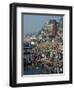 Ghats on the River Ganges, Varanasi, Uttar Pradesh State, India-Woolfitt Adam-Framed Photographic Print