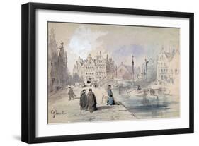 Ghent, 1893-John Gilbert-Framed Premium Giclee Print