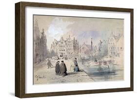 Ghent, 1893-John Gilbert-Framed Giclee Print