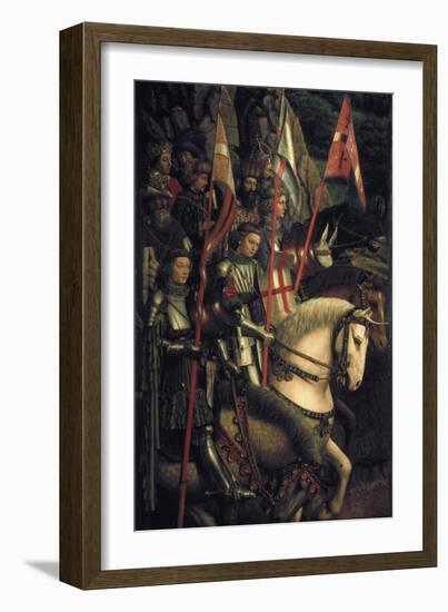 Ghent Altarpiece-Jan and Hubert Van Eye-Framed Art Print