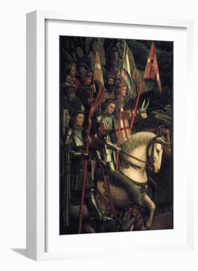 Ghent Altarpiece-Jan and Hubert Van Eye-Framed Art Print