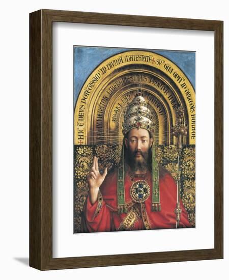 Ghent Altarpiece-Jan and Hubert Van Eye-Framed Art Print