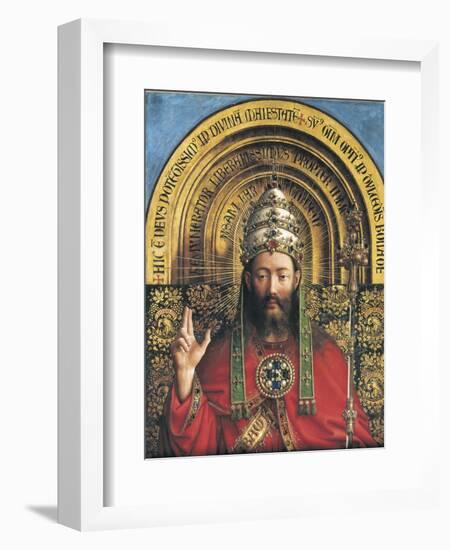 Ghent Altarpiece-Jan and Hubert Van Eye-Framed Art Print