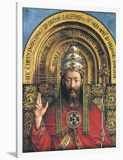 Ghent Altarpiece-Jan and Hubert Van Eye-Framed Art Print