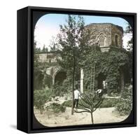 Ghent (Belgium), Ruins of the Abbey of Saint-Bavon-Leon, Levy et Fils-Framed Stretched Canvas