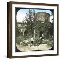 Ghent (Belgium), Ruins of the Abbey of Saint-Bavon-Leon, Levy et Fils-Framed Photographic Print