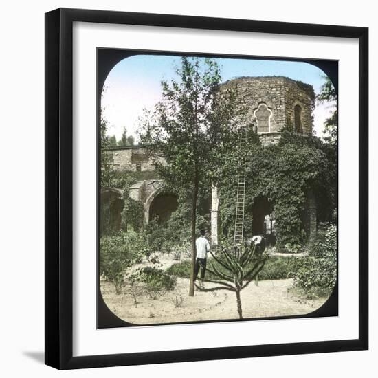 Ghent (Belgium), Ruins of the Abbey of Saint-Bavon-Leon, Levy et Fils-Framed Photographic Print