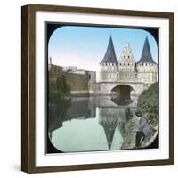 Ghent (Belgium), the Rabot Gate-Leon, Levy et Fils-Framed Photographic Print