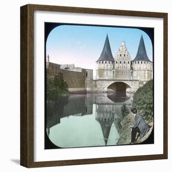 Ghent (Belgium), the Rabot Gate-Leon, Levy et Fils-Framed Photographic Print