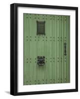 Ghent Green Door-George Johnson-Framed Photographic Print