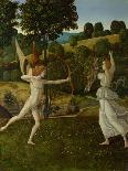 The Combat of Love and Chastity, Between 1475 and 1500-Gherardo di Giovanni del Fora-Framed Stretched Canvas