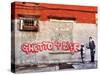 Ghetto for LIfe-Banksy-Stretched Canvas