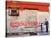 Ghetto for LIfe-Banksy-Stretched Canvas