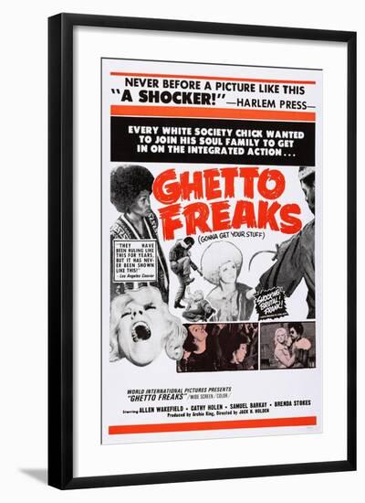 Ghetto Freaks-null-Framed Art Print