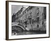 Ghetto Section in Venice-null-Framed Photographic Print