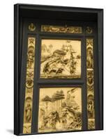 Ghiberti's Door, the Gates of Paradise, East Door of the Baptistry, Florence, Tuscany, Italy-Robert Harding-Framed Photographic Print