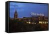 Ghirardelli Square at Night, San Francisco, California-Anna Miller-Framed Stretched Canvas
