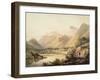 Ghirimeer, on the Upper Lake of Killarney-Francis Nicholson-Framed Giclee Print