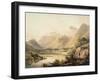 Ghirimeer, on the Upper Lake of Killarney-Francis Nicholson-Framed Giclee Print