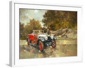 Ghost and Spitfire-Peter Miller-Framed Giclee Print