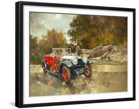 Ghost and Spitfire-Peter Miller-Framed Giclee Print