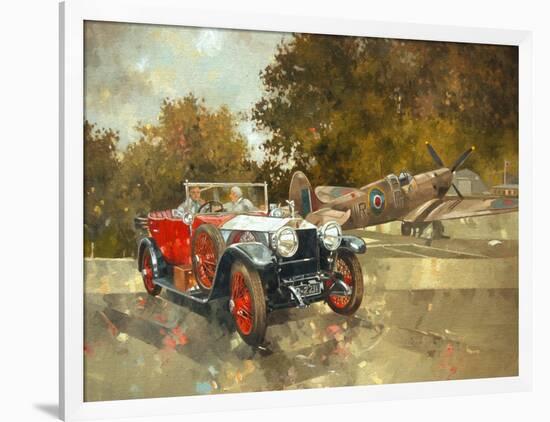 Ghost and Spitfire-Peter Miller-Framed Giclee Print