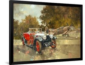 Ghost and Spitfire-Peter Miller-Framed Giclee Print