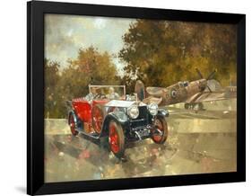 Ghost and Spitfire-Peter Miller-Framed Giclee Print