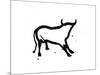 Ghost Bull-Rosa Mesa-Mounted Art Print