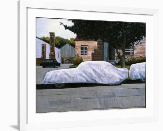 Ghost Cars Westchester Ca, 2007-Peter Wilson-Framed Giclee Print