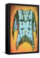 'Ghost Dance' Dress, Arapaho Tribe (Buckskin)-American-Framed Stretched Canvas