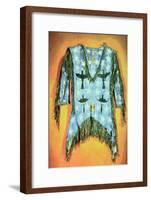 'Ghost Dance' Dress, Arapaho Tribe (Buckskin)-American-Framed Giclee Print