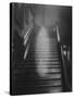 Ghost Descending the Staircase at Raynham Hall, Norfolk, England-null-Stretched Canvas