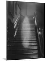 Ghost Descending the Staircase at Raynham Hall, Norfolk, England-null-Mounted Photographic Print