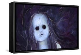Ghost Doll-Patricia Dymer-Framed Stretched Canvas