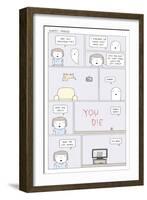 Ghost Friend-Reza Farazmand-Framed Art Print