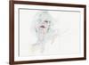 Ghost in Your Mind-Agnes Cecile-Framed Art Print