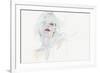 Ghost in Your Mind-Agnes Cecile-Framed Premium Giclee Print