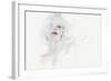 Ghost in Your Mind-Agnes Cecile-Framed Art Print