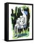 Ghost Kids-Ric Stultz-Framed Stretched Canvas