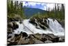 Ghost Lake Waterfall on the Matthew River in the Cariboo Mountains of B.C-Richard Wright-Mounted Photographic Print
