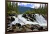 Ghost Lake Waterfall on the Matthew River in the Cariboo Mountains of B.C-Richard Wright-Framed Photographic Print