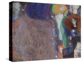 Ghost Lights-Gustav Klimt-Stretched Canvas
