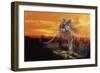 Ghost of the Badlands-Gordon Semmens-Framed Giclee Print