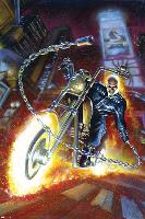 Ghost Rider Annual No.2 Cover: Ghost Rider-Mark Texeira-Lamina Framed Poster