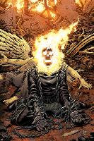 Ghost Rider No.18 Cover: Ghost Rider-Tony Moore-Lamina Framed Poster