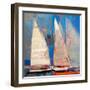 Ghost Sailing-Beth A. Forst-Framed Art Print
